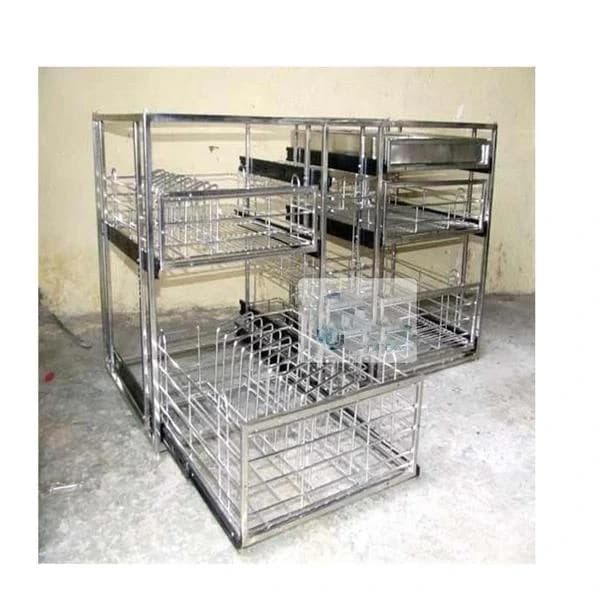 Stainless Steel Kitchen Trolley