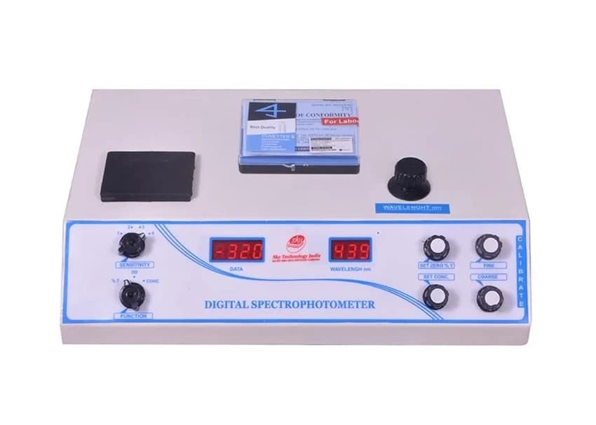 Digital Visible Spectrophotometer, 340-960 nm