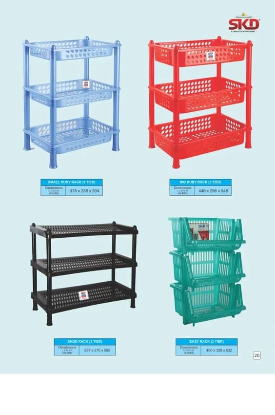 Easy Rack ( 3Tier ), 3 Racks