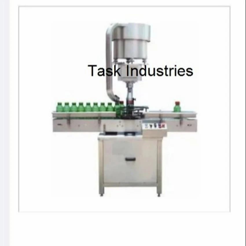 Automatic Single Head Capping Machine, Capacity: 30 bottle/min