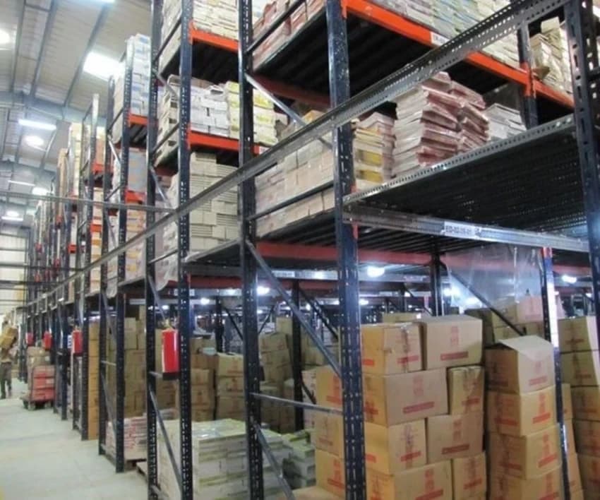 Industrial Storage Rack, Storage Capacity: 2 ton