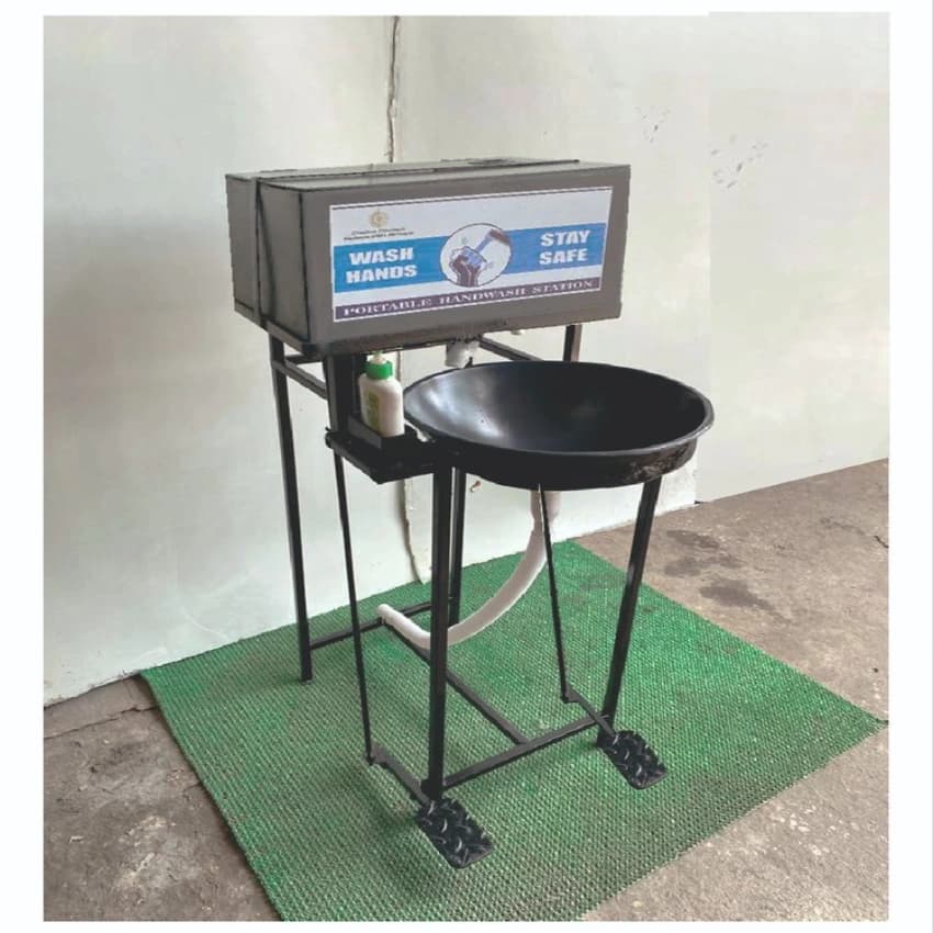 Creative Fibrotech 4 Handsfree Wash Basin, For Home