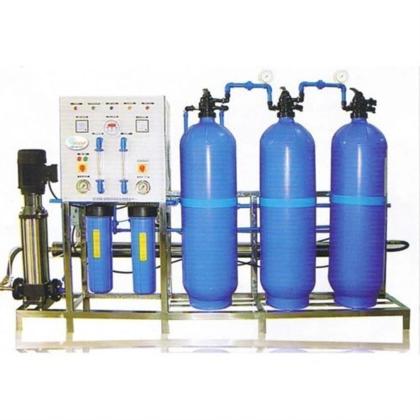 Automatic Mild Steel Vertical Water Softener Plant