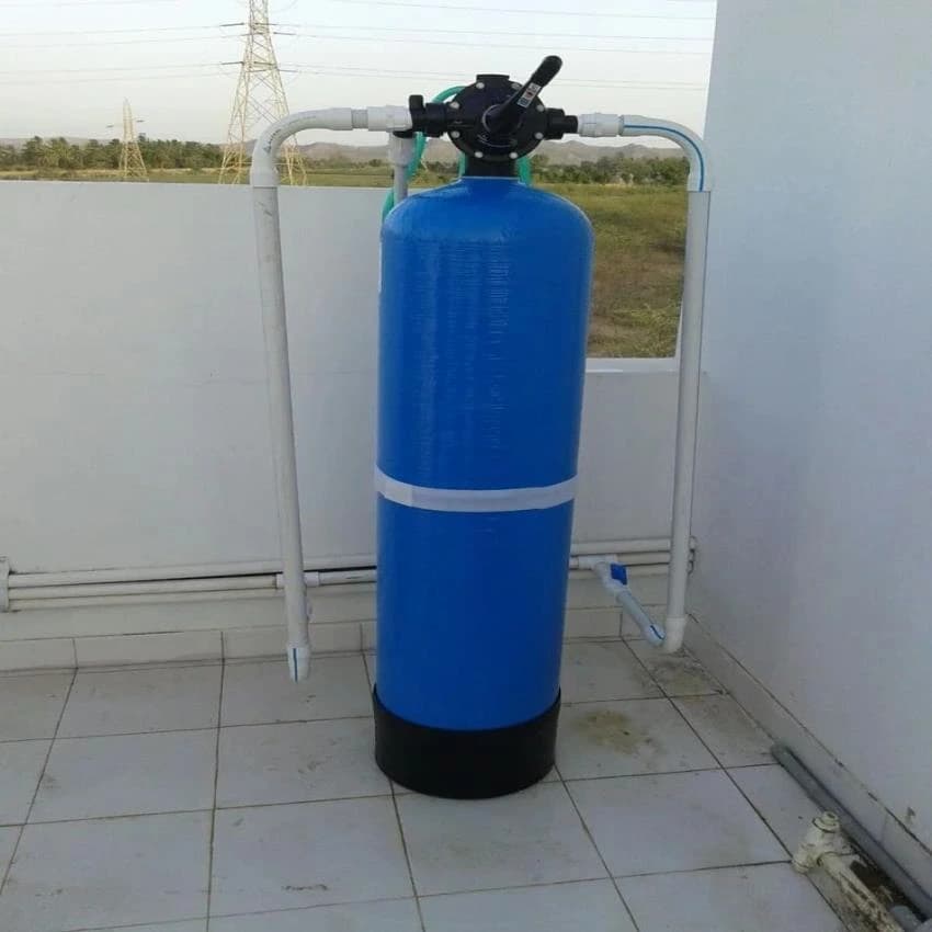 Automatic 500 LPH Water Softener RO Plant, For Industrial
