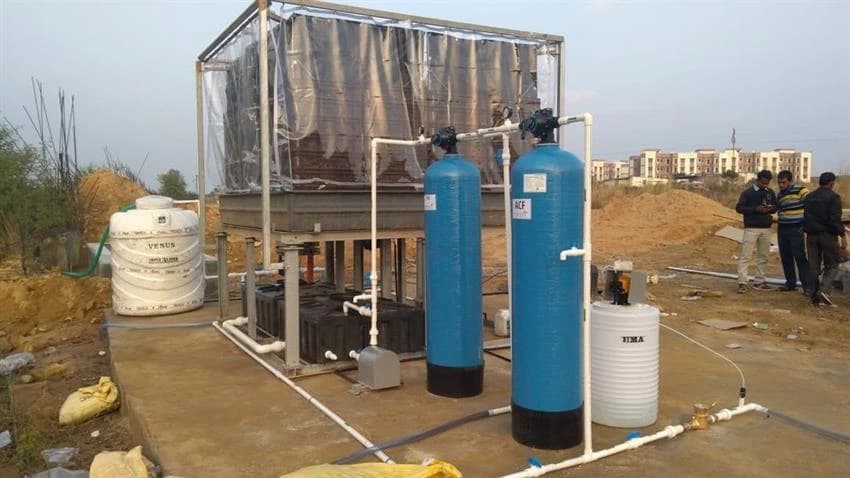 Mild Steel Industrial Effluent Treatment Plants