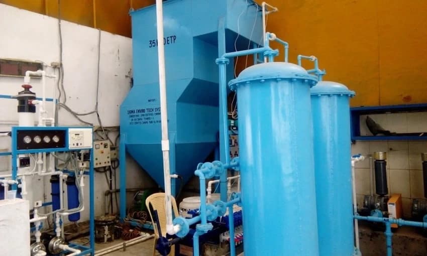 Semi-Automatic Effluent Treatment Plant for Dyeing & Chemical Industries (20kl)