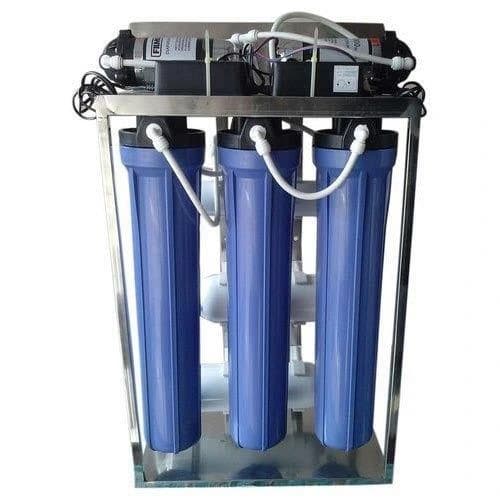 100 Lph Commercial Ro Plant, Stainless Steel