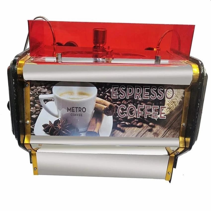Semi Automatic Coffee Espresso Machine 18 inch Capacity 6 Liter 300 Cups at a time