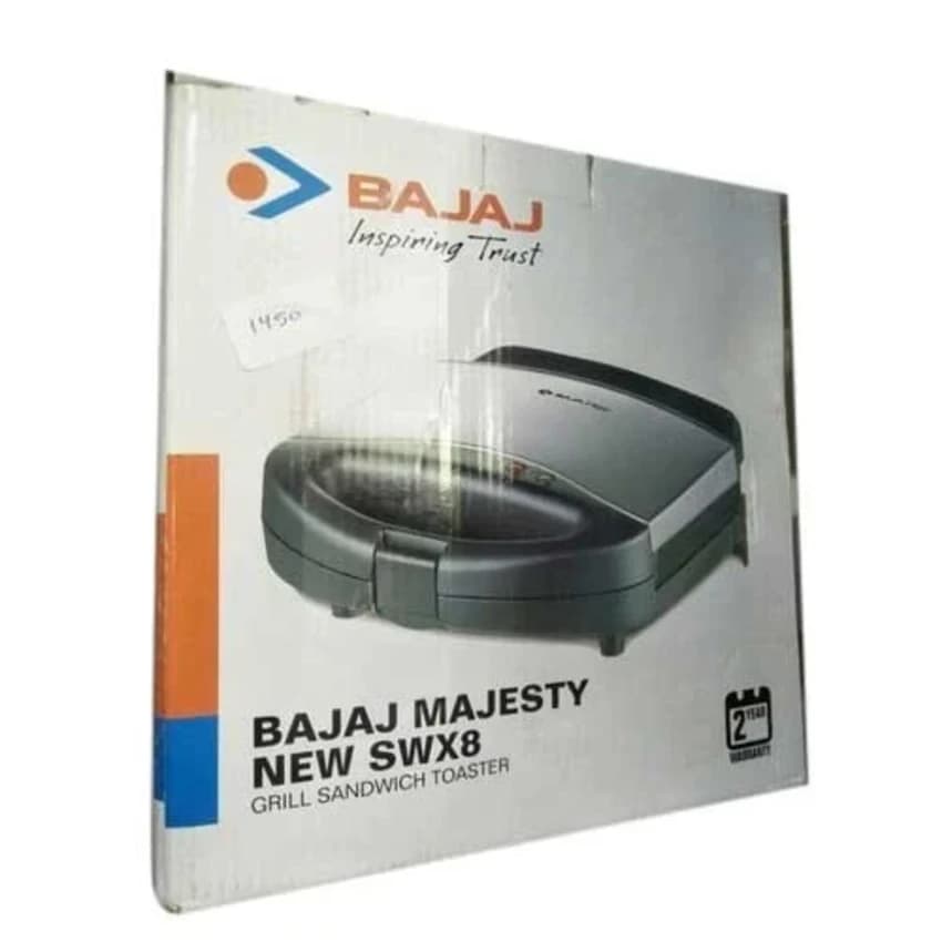 Bajaj Majesty New SWX8 Grill Sandwich Toaster