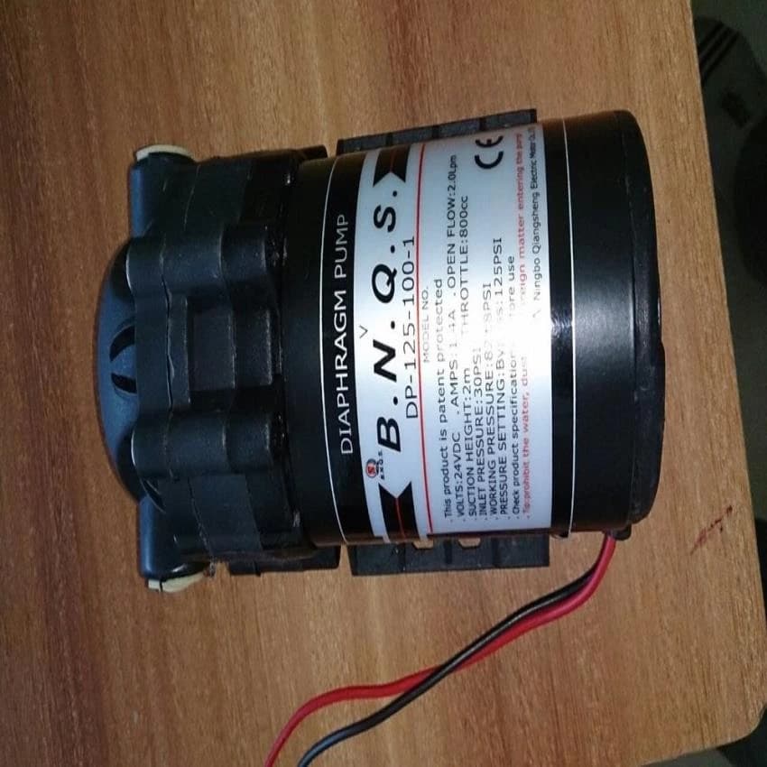 Black RO Pump, Automation Grade: Automatic, 24V