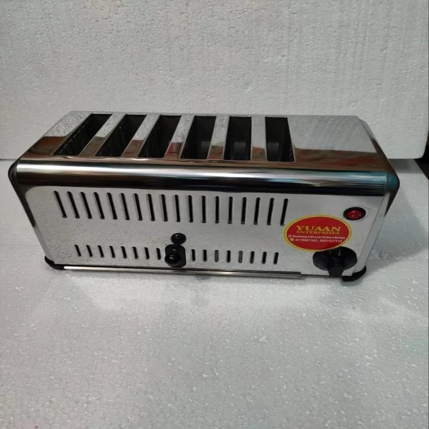 Electric Bread Toaster 6 Slice, Supply Voltage: 220V