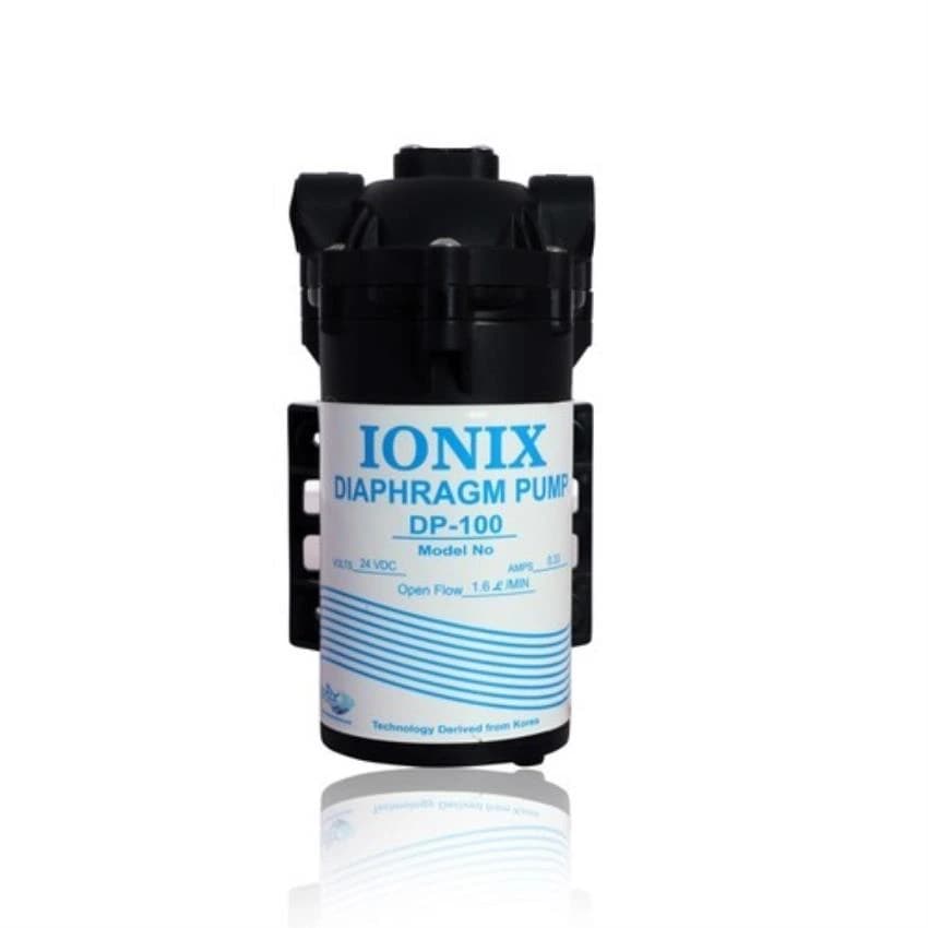 Ionix Kent Type RO Booster Motor , Imported Diaphragm Pump , 100 Gpd Dp-100 Model, Single Box Packin