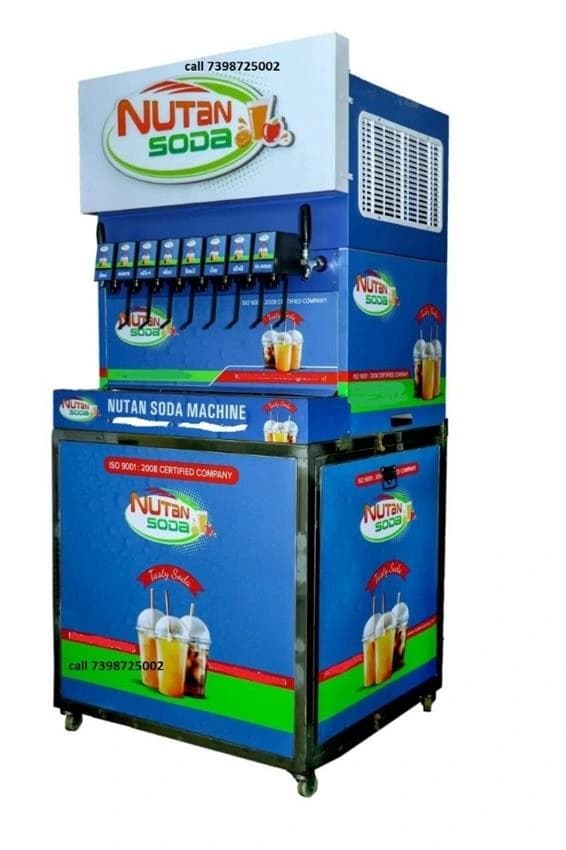Automatic SODA MACHINE SHOP MODEL, 250, Capacity: 200 Ltr