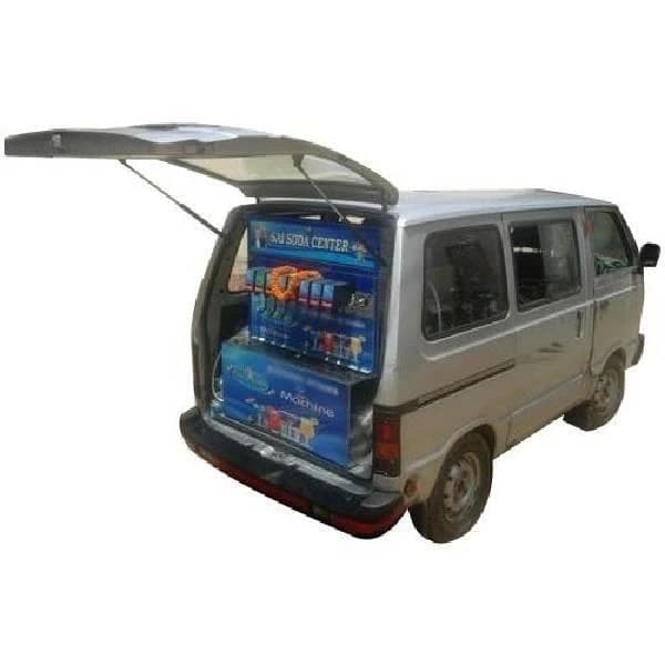 mobile van soda fountain machine