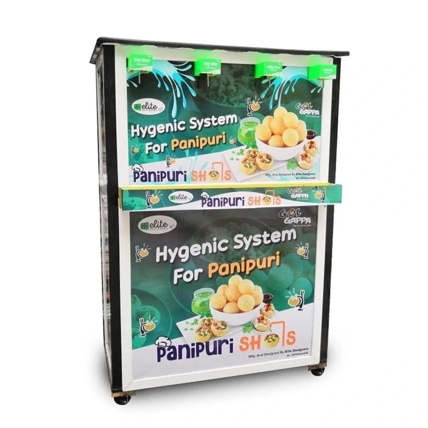 Panipuri Water Upvc Pani Puri Vending Machine, 35 Watt, Model Type: 4 Nozzal Counter Type