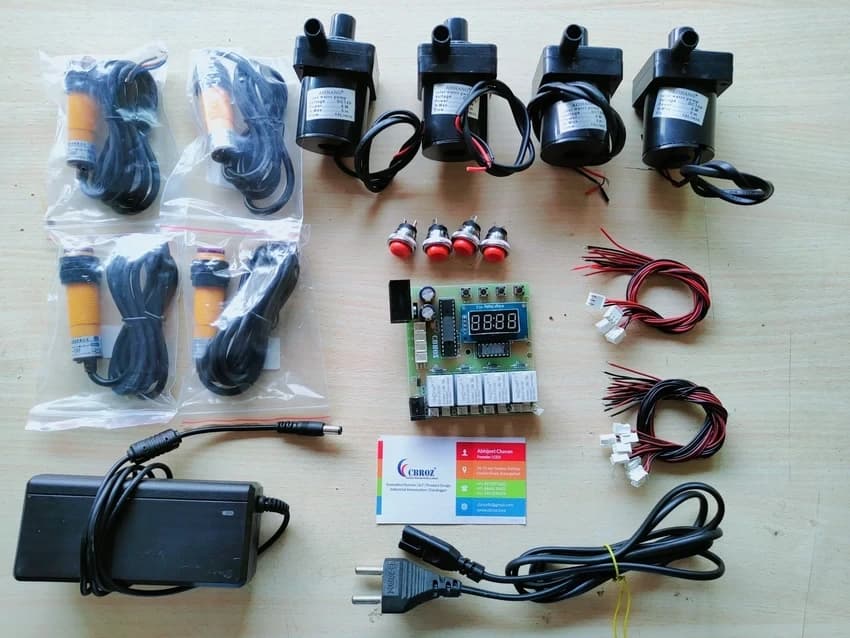 Panipuri Water Serving Machine Controller Board