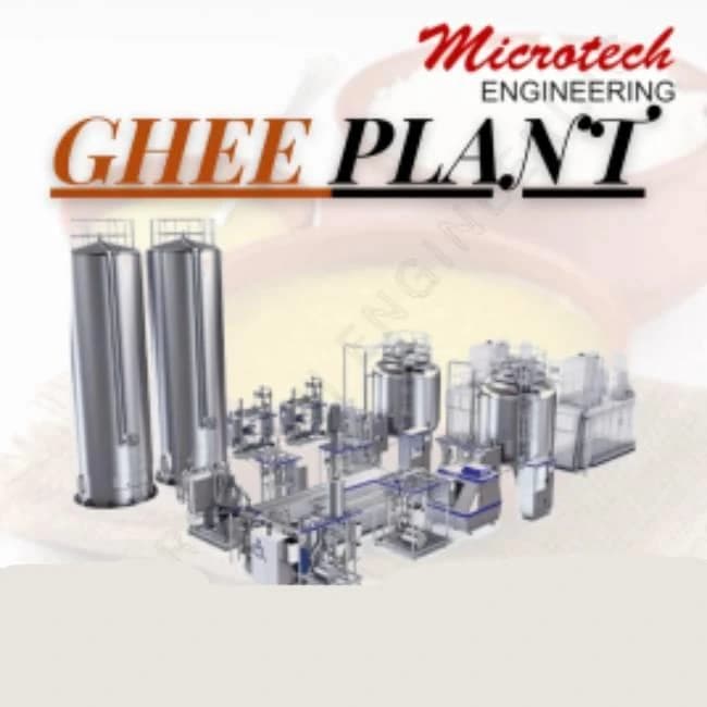 Ghee Processing Plant, Capacity: 100kg/hr