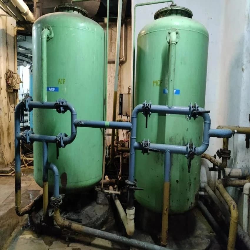 1000 LPH Semi Automatic Water Treatment Plant