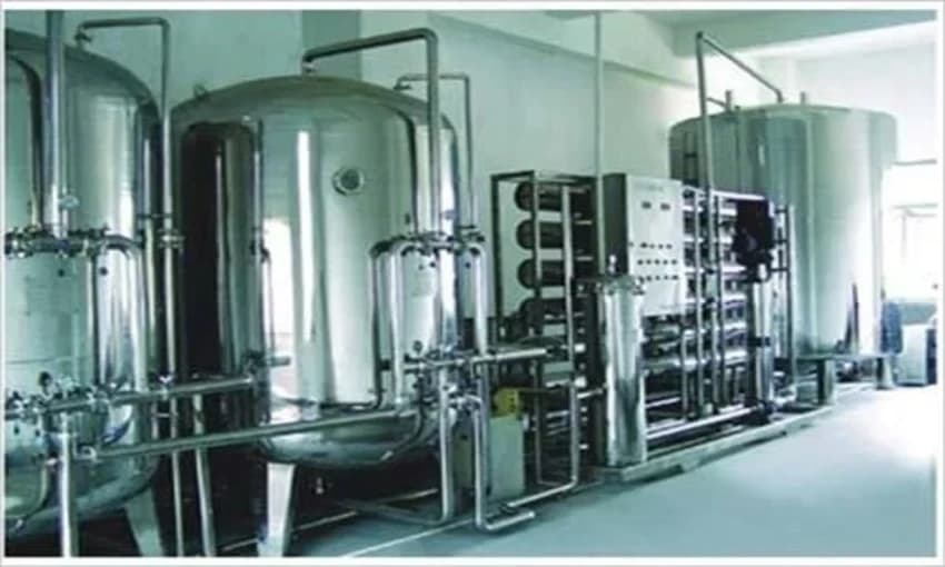 Industrial Mineral Water Plant