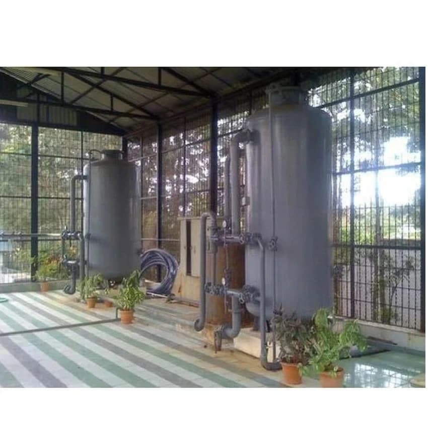 Stainless Steel Industrial MS Water Treatment Plants, Vertical, 1 M3/Hr