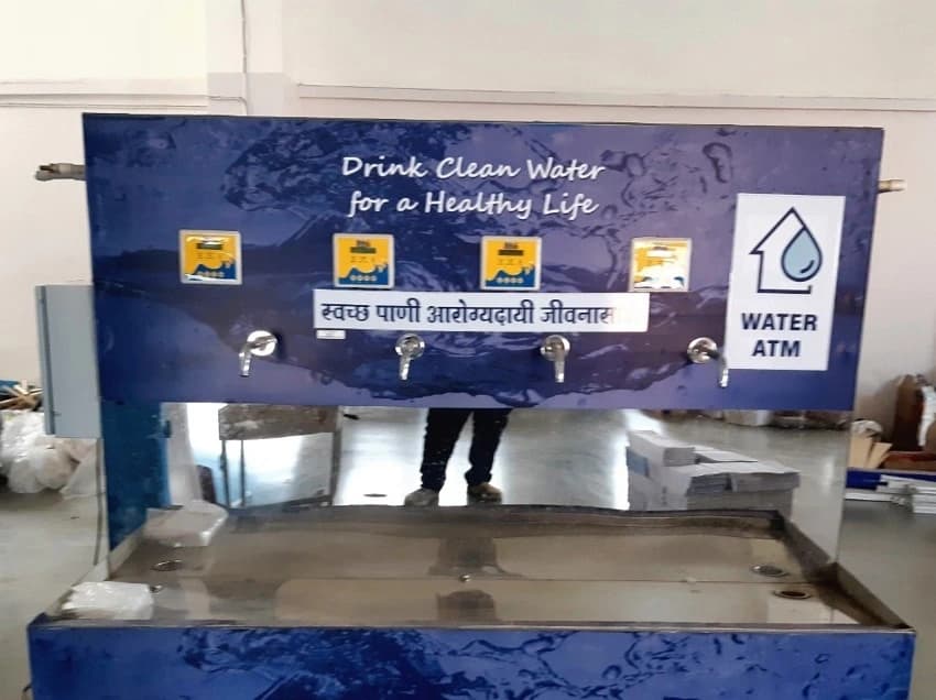 Prinz Digital Water Atm Machine, Paper Money