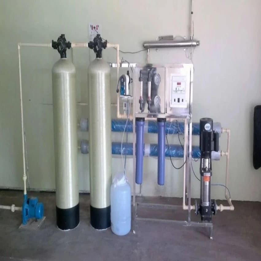 Industrial Reverse Osmosis Plant, FRP, RO Capacity: 500 LPH
