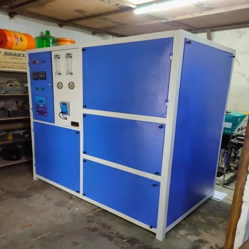 RO Capacity: 500 (Liter/hour) Commercial Ro System, SS Powder coating