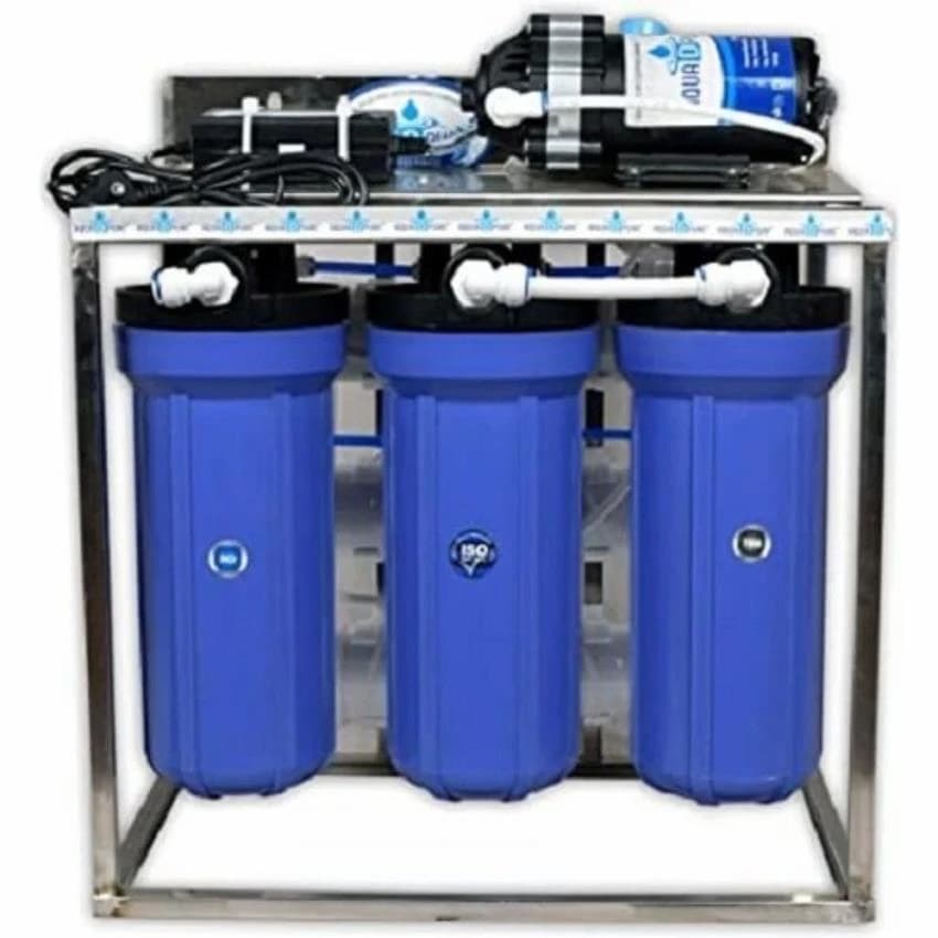 25 LPH Commercial Reverse Osmosis Plant, SS Powder coating