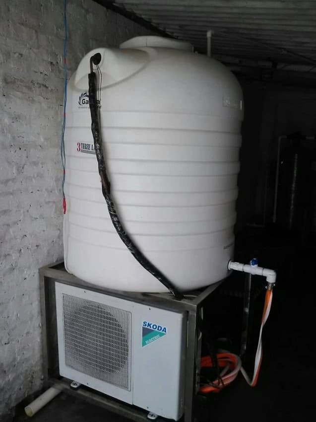 Skoda 1000 ltr water cooler in pvc