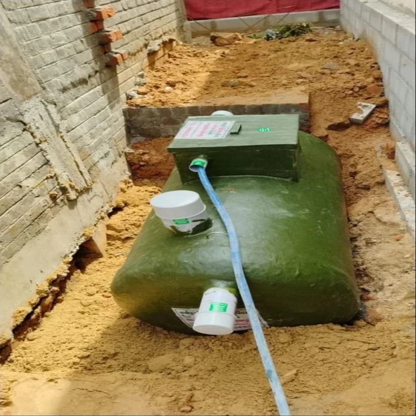 FRP Underground Water Storage Tanks