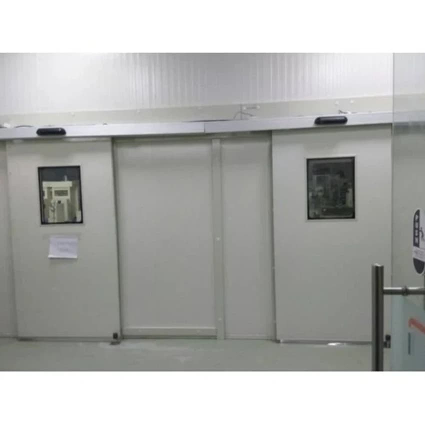 White Cold Room Sliding Door
