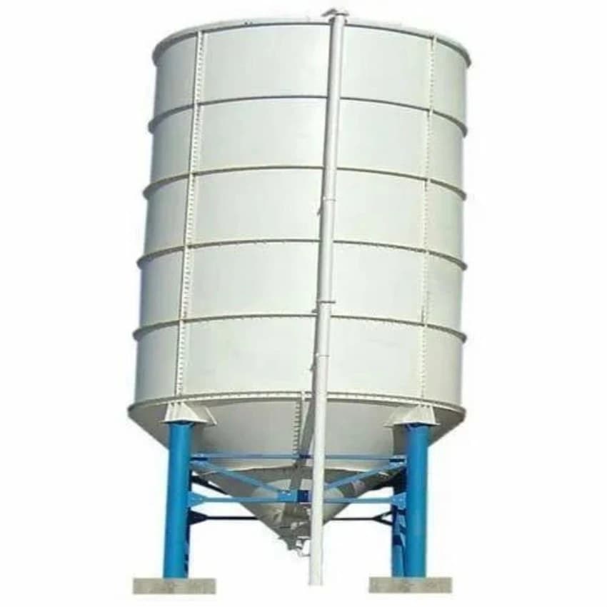 Fly Ash Storage Silo Capacity 50 To 300 Ton