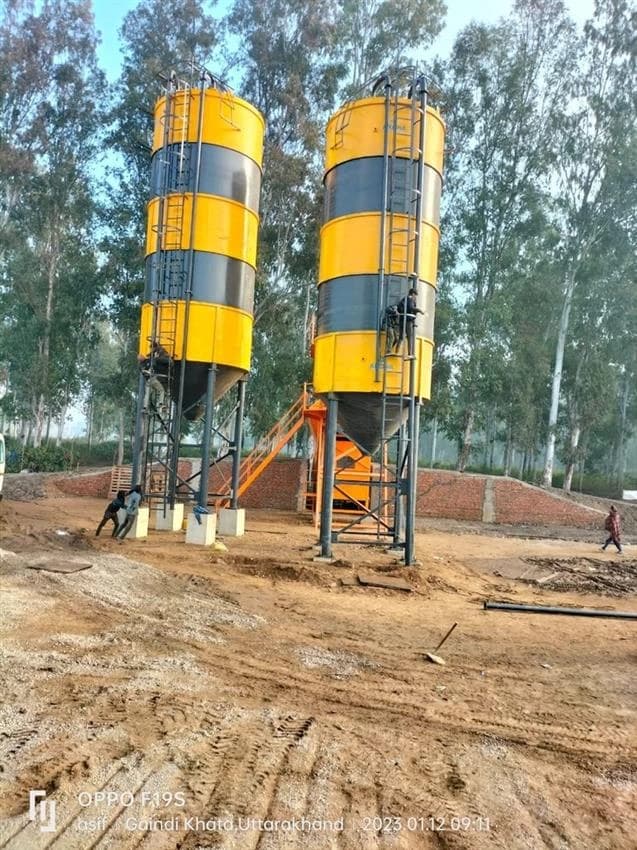 Cement Fly Ash Silo