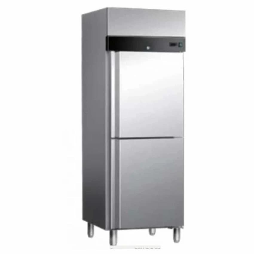 Gray Second Hand Commercial Refrigerator, Double Door