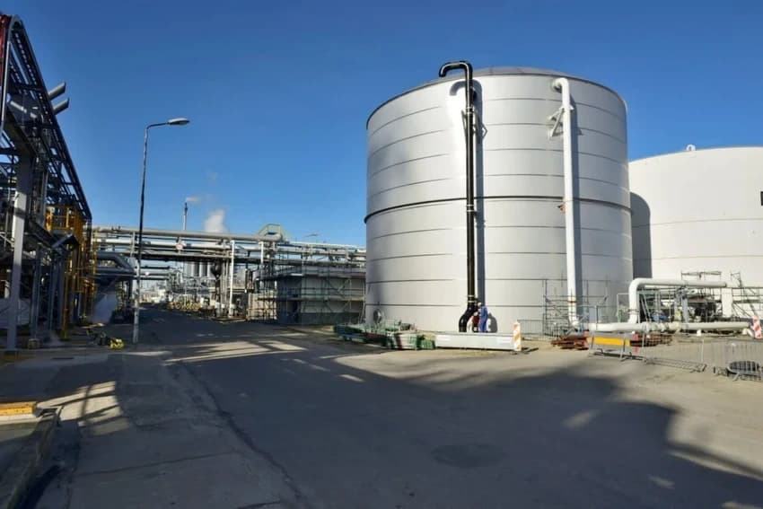 Stainless Steel Chemical Storage Tank