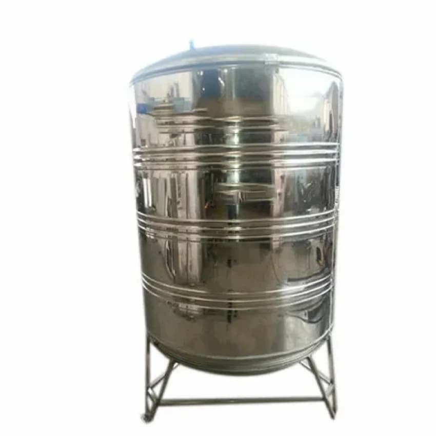 Stainless Steel Water Tank, Less than 1000 L