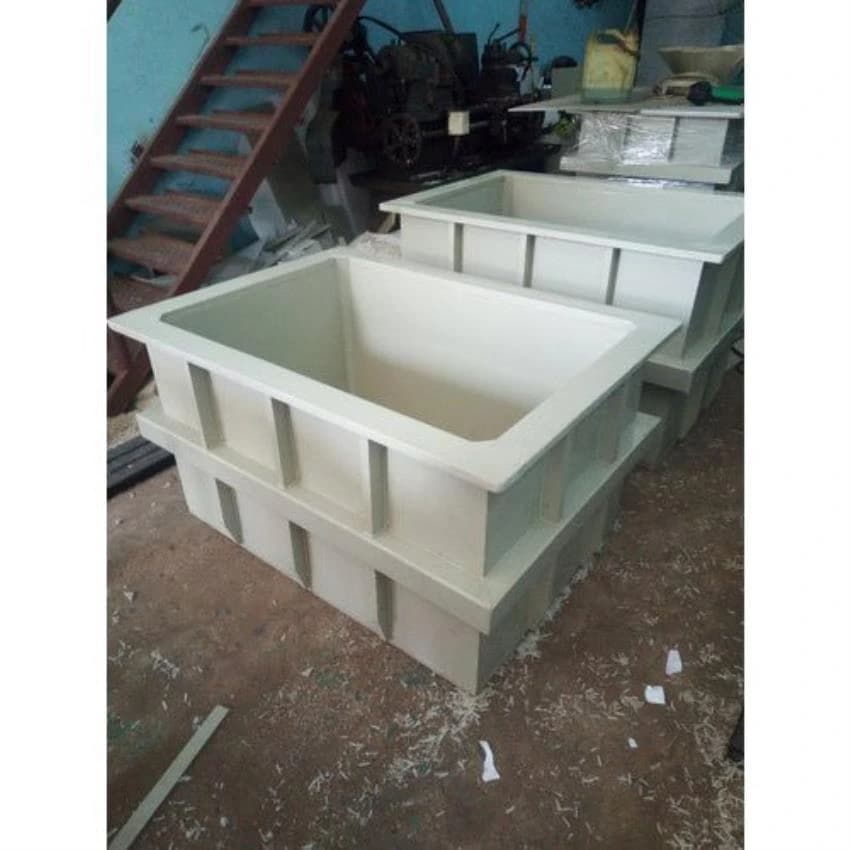 Rectangle Plating PP Tank, For Industrial