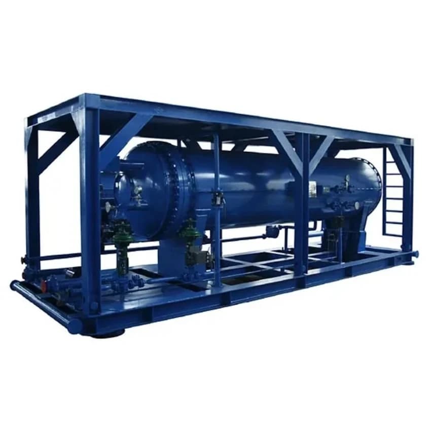 SS Horizontal Acid Storage Tank