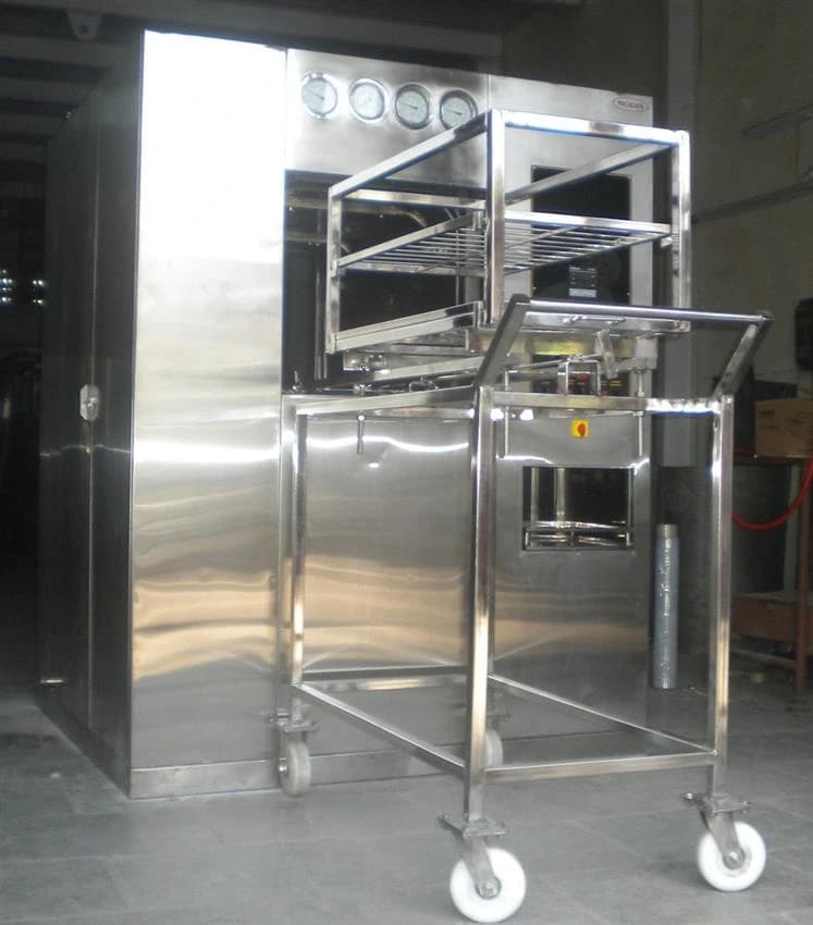 Stainless Steel Rectangular High Pressure Autoclave