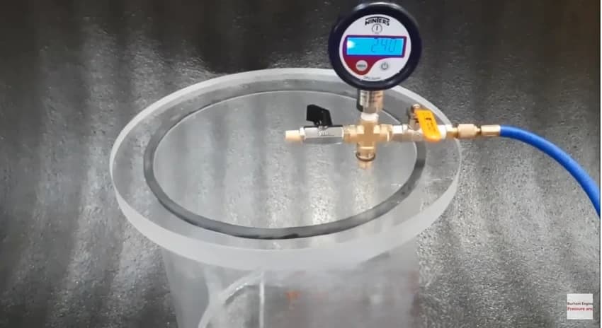 Automatic Cylindrical Acrylic Vacuum Plastination Tank for Preserving Human and Animal Body Tissue in Lab (50 Liters)