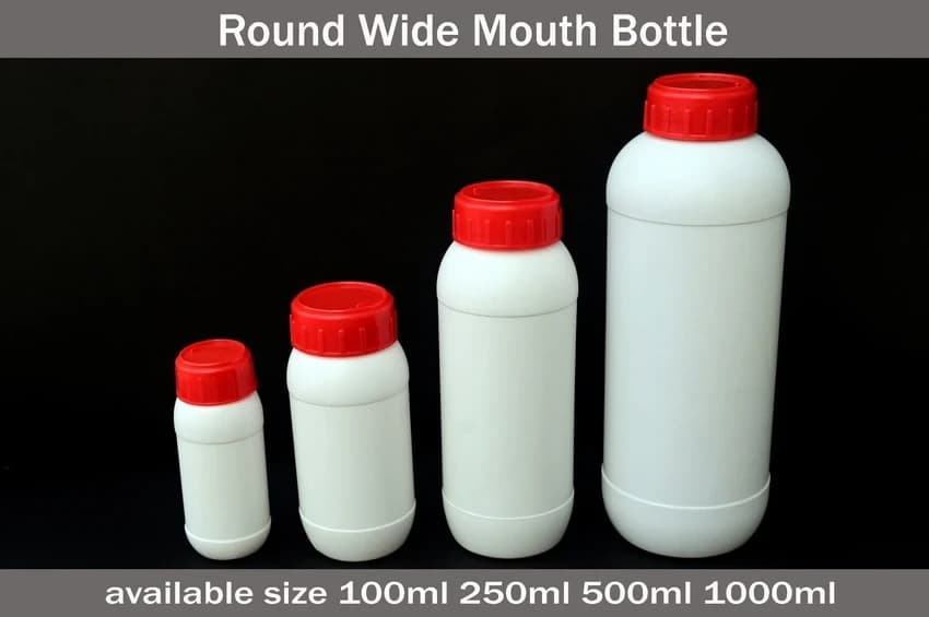Plastic chemical Bottles 100ml 250ml 500ml 1000ml