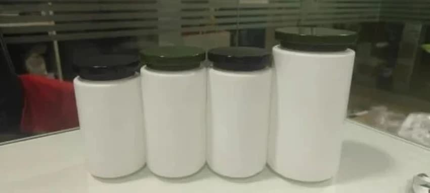 HDPE T Shape Pill Container