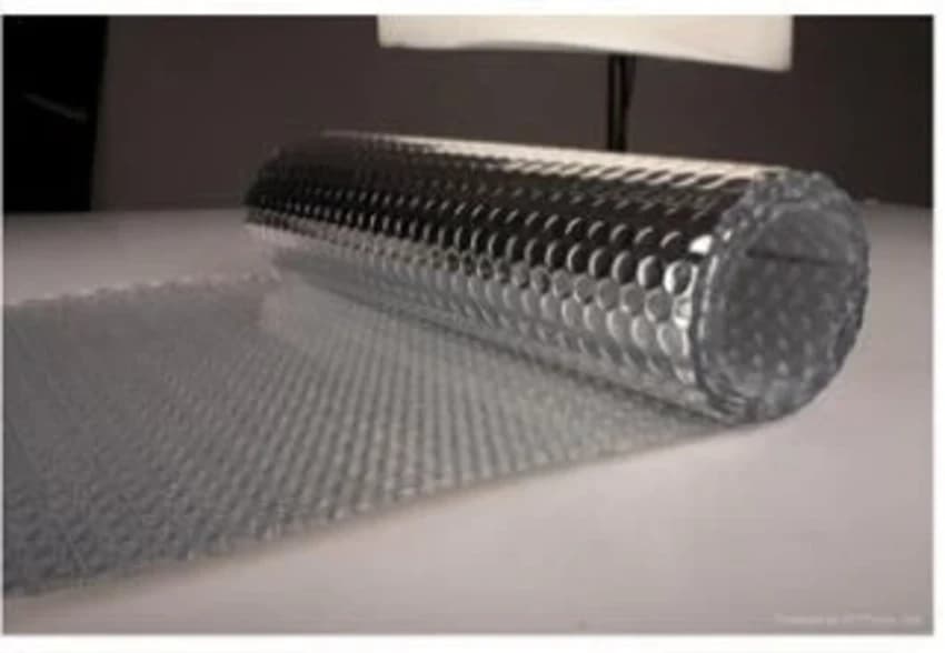 Silver Aluminium Laminated Bubble Sheet, Packaging Type: Roll