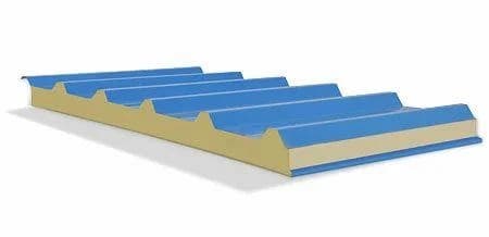 GI 0.40 mm Insulated Roofing Panel, Insulation: Puf