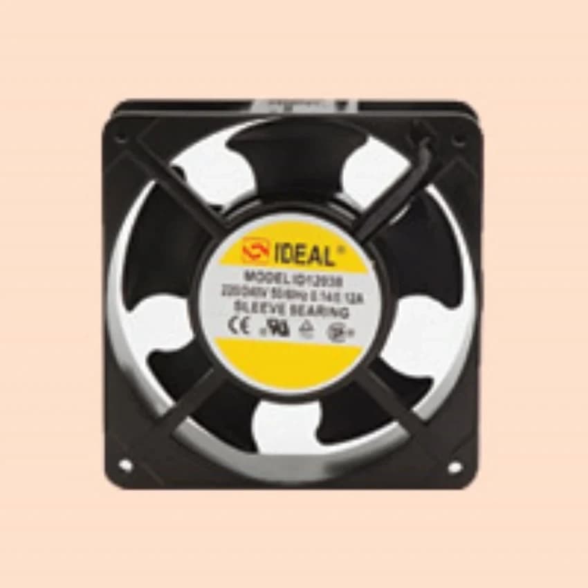 Electric Mild Steel AC Axial Fan, Model Name/Number: Ideal, Impeller Size: 1.5 Inch - 8 Inch
