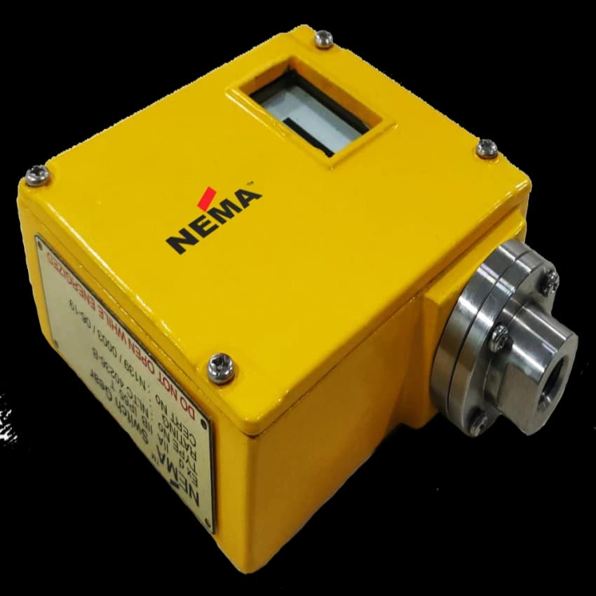 Contact System Type: SPDT Weatherproof Pressure Switch, Electrical Connection: Screw Terminals