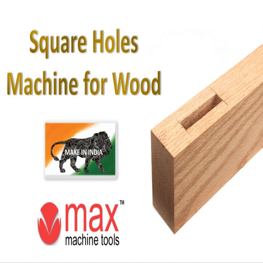 Manual Square Hole Machine In Wood, 1hp 1ph, Capacity: 16mm Amx