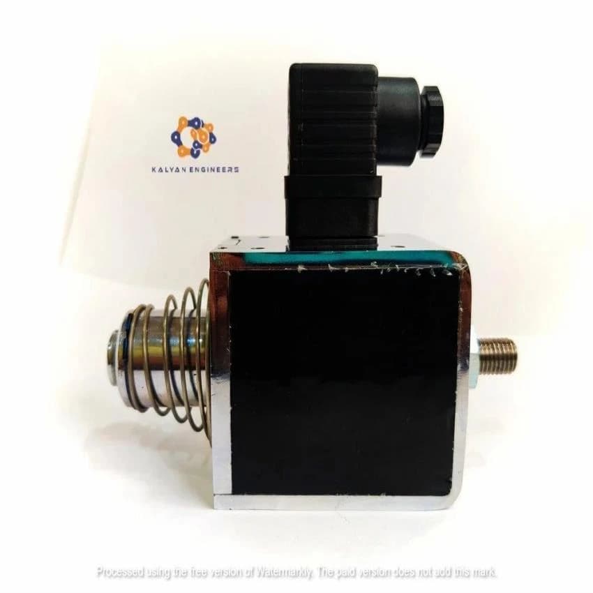 Linear Mild Steel Pneumatic Solenoid Switch, 12 V