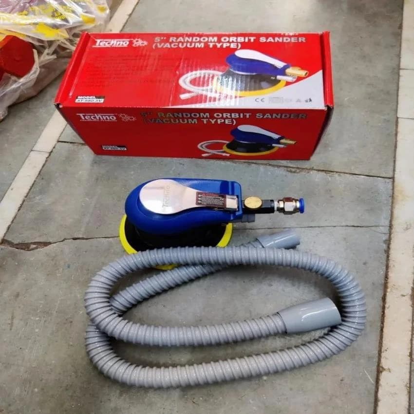 Techno Pneumatic 5 Inch Air Sander, Air Pressure: 96 Psi