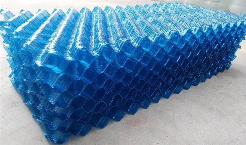 Blue Honeycomb Pvc Fills